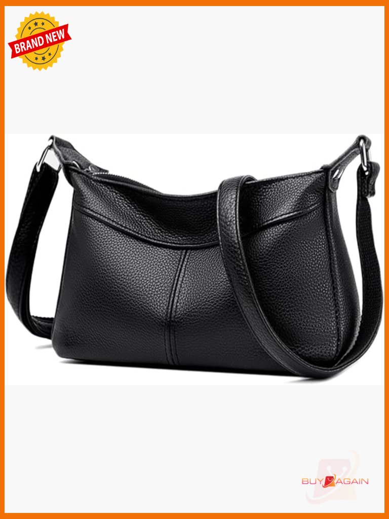 Genuine Leather Hobo Bag Crossbody Shoulder Purse Small Handbag